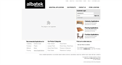 Desktop Screenshot of albatekcoatings.com